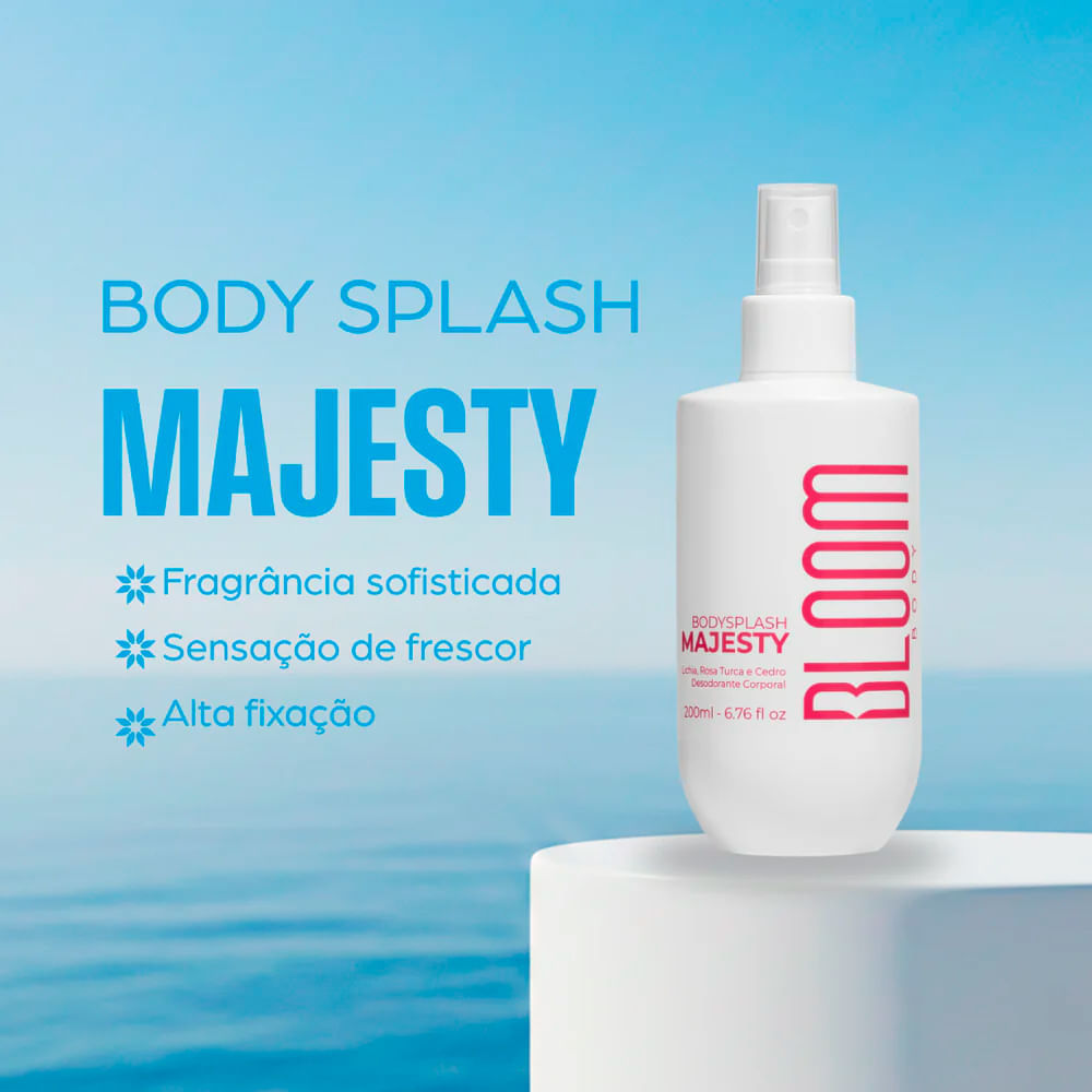 Body Splash Majesty Bloom Body 200ml