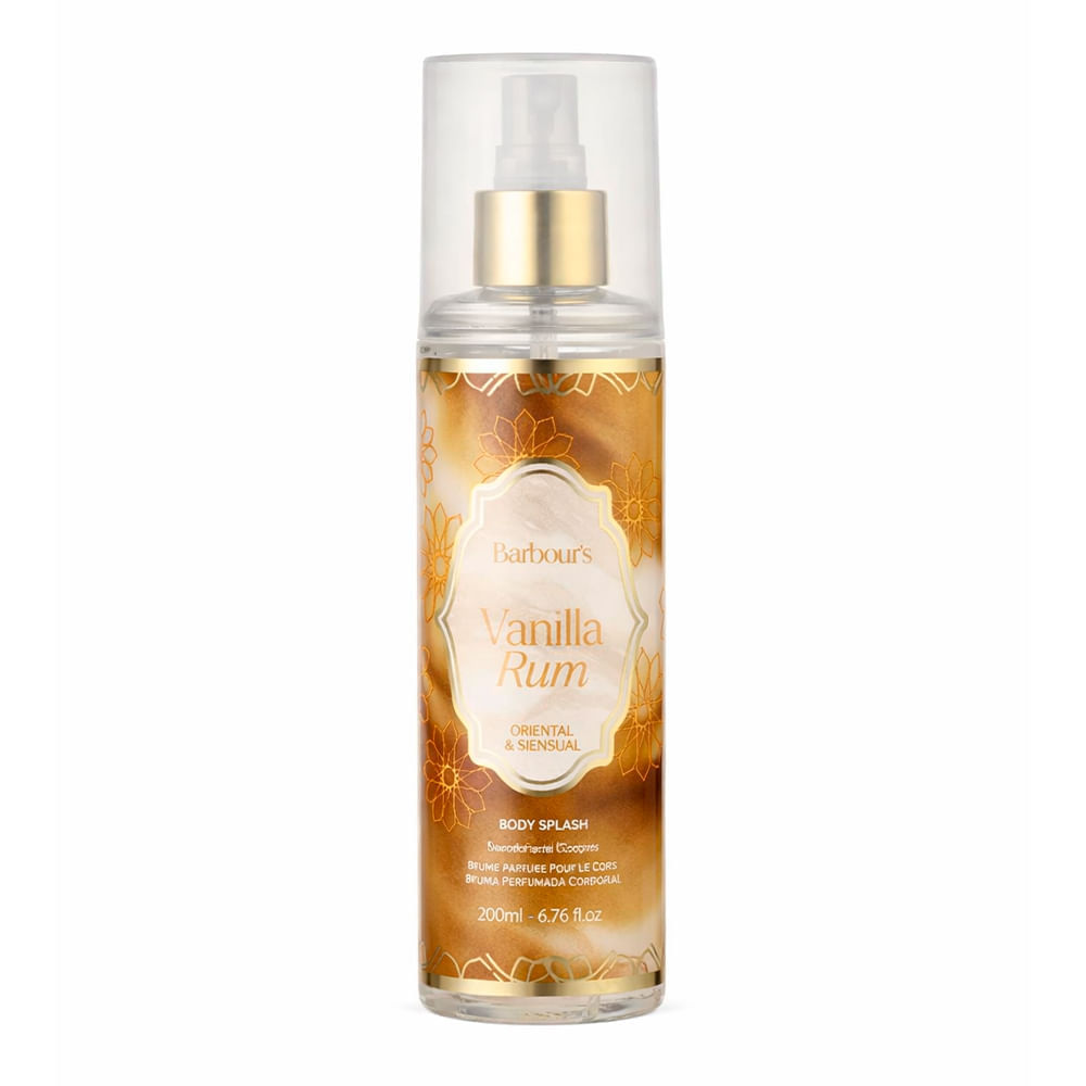 Body Splash Vanilla Rum Barbour's Beauty 200ml
