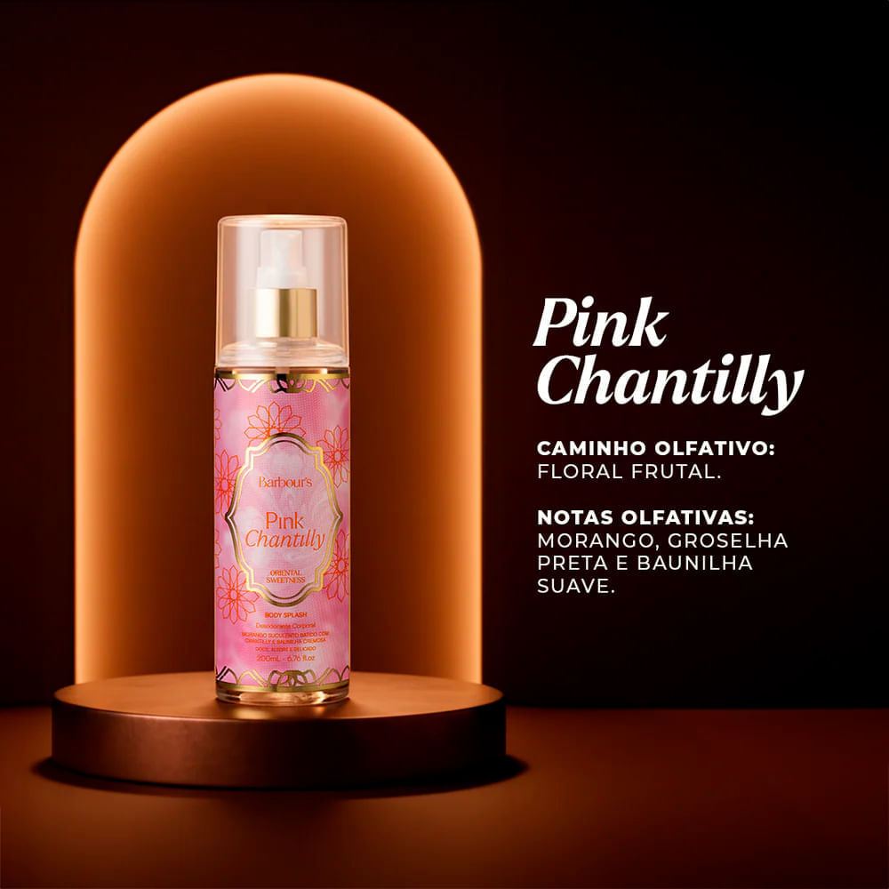 Body Splash Pink Chantilly Barbour's Beauty 200ml