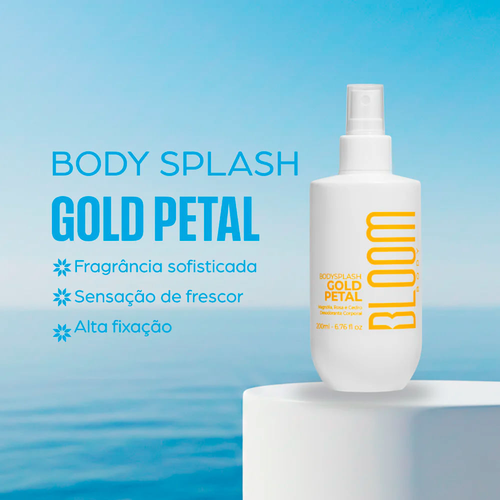 Body Splash Gold Petals Bloom Body 200ml