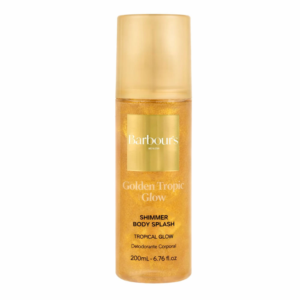 Body Splash Golden Tropic Glow Barbour's Beauty 200ml