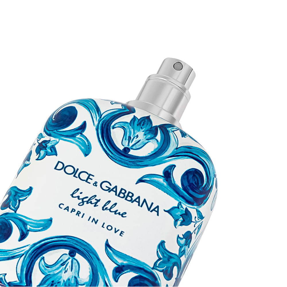 Perfume Masculino Light Blue Capri In Love Pour Homme Dolce & Gabbana Eau de Parfum 50ml