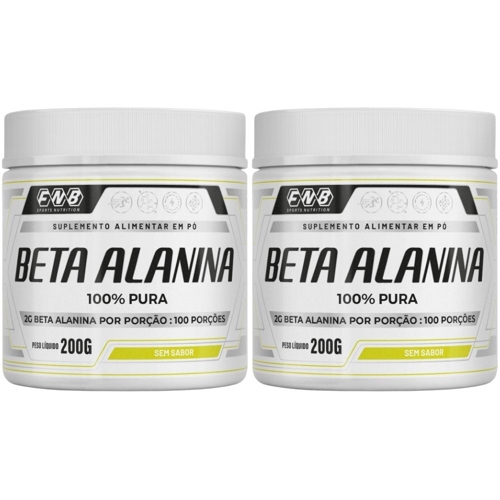 Kit 2 Beta Alanina Pura FNB Sports 200g