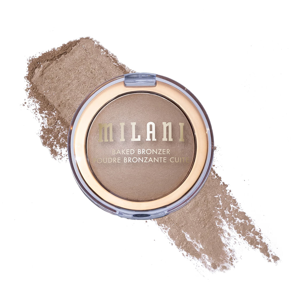 Pó Bronzeador Facial Baked Milani Cor Glow