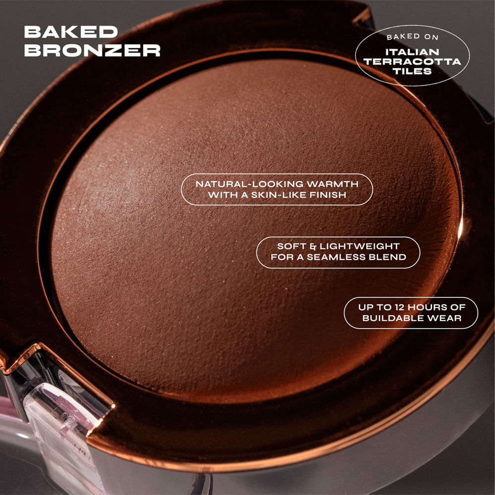 Pó Bronzeador Facial Baked Milani Cor Glow
