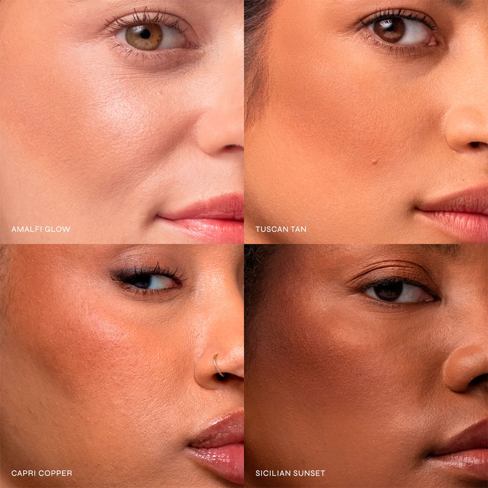 Pó Bronzeador Facial Baked Milani Cor Capri Copper