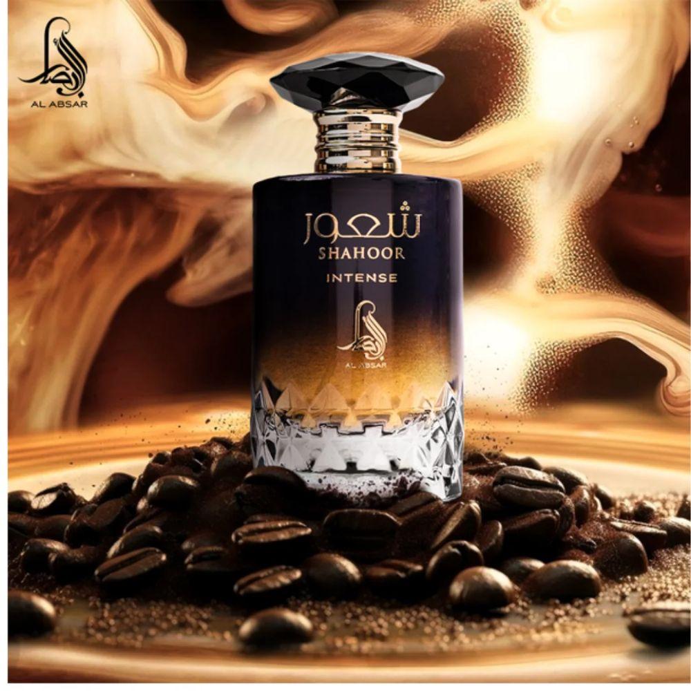 Perfume Árabe Masculino Shahoor Intense Al Absar Eau de Parfum 100ml