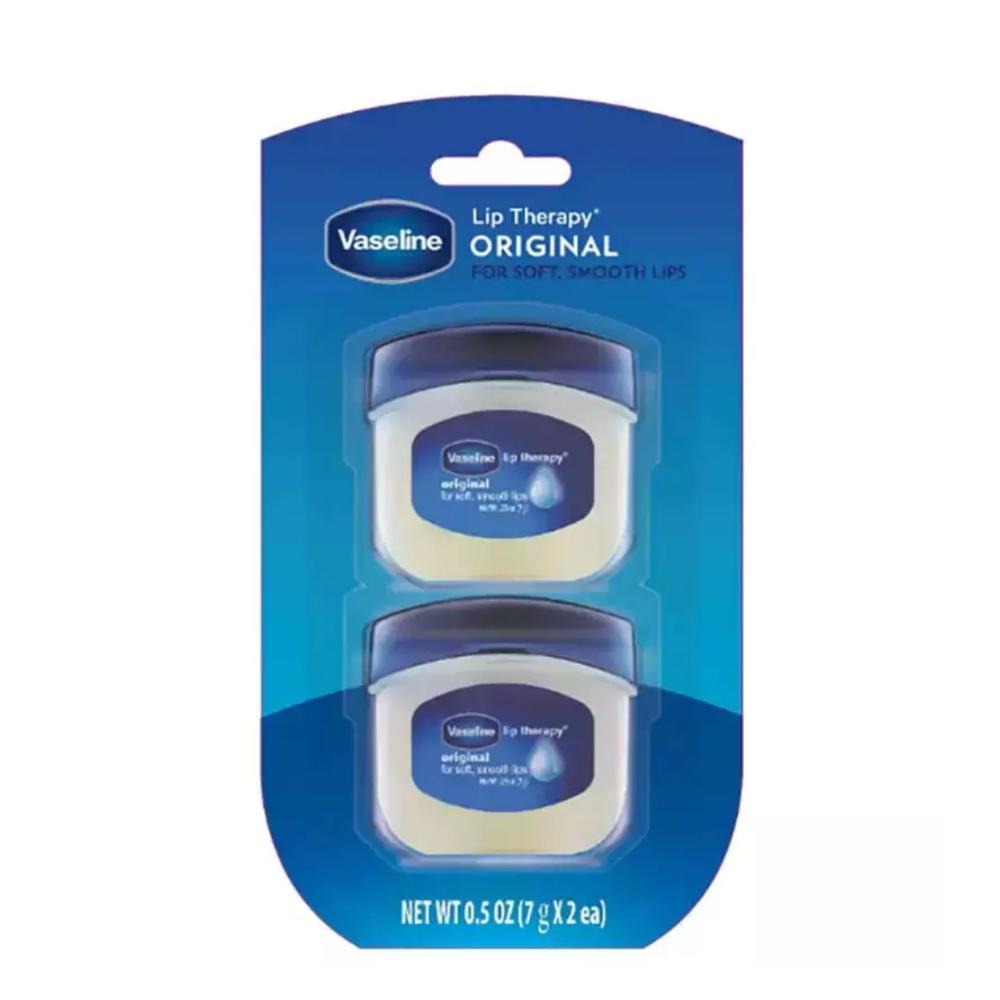 Hidratante Labial Lip Type Original Vaseline 7g 2 Unidades