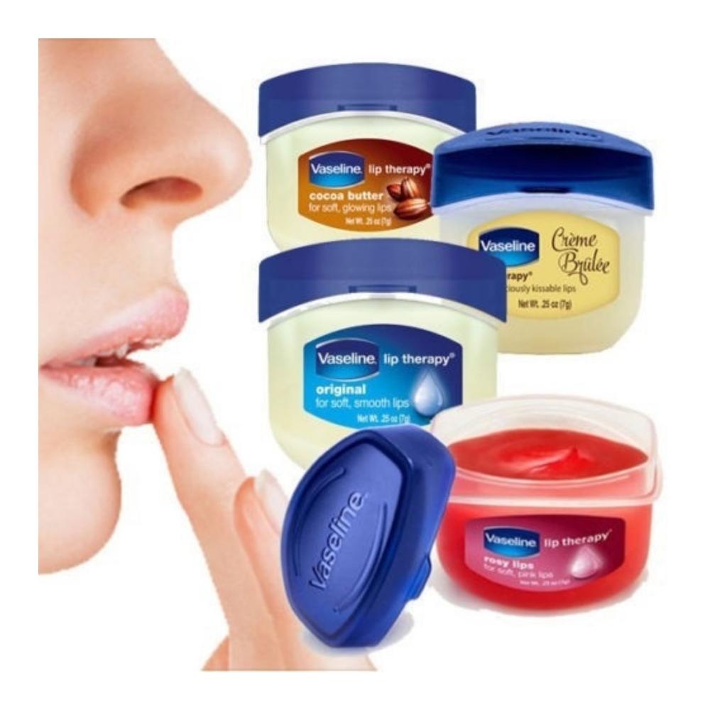 Hidratante Labial Lip Type Original Vaseline 7g 2 Unidades