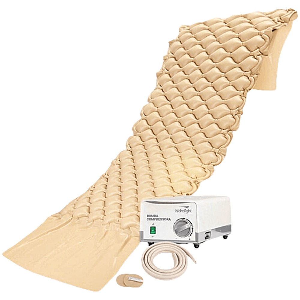 Kit Colchão Pneumático Anti Escaras Hidrolight 110V