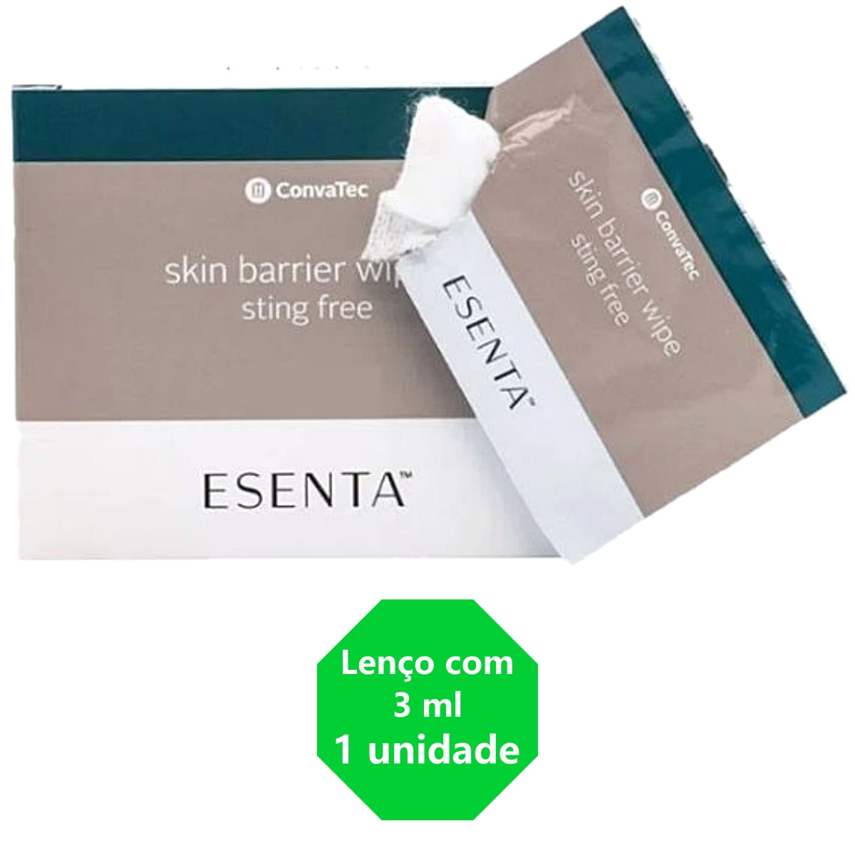 Lenço Barreira Protetora Esenta Convatec Unidade