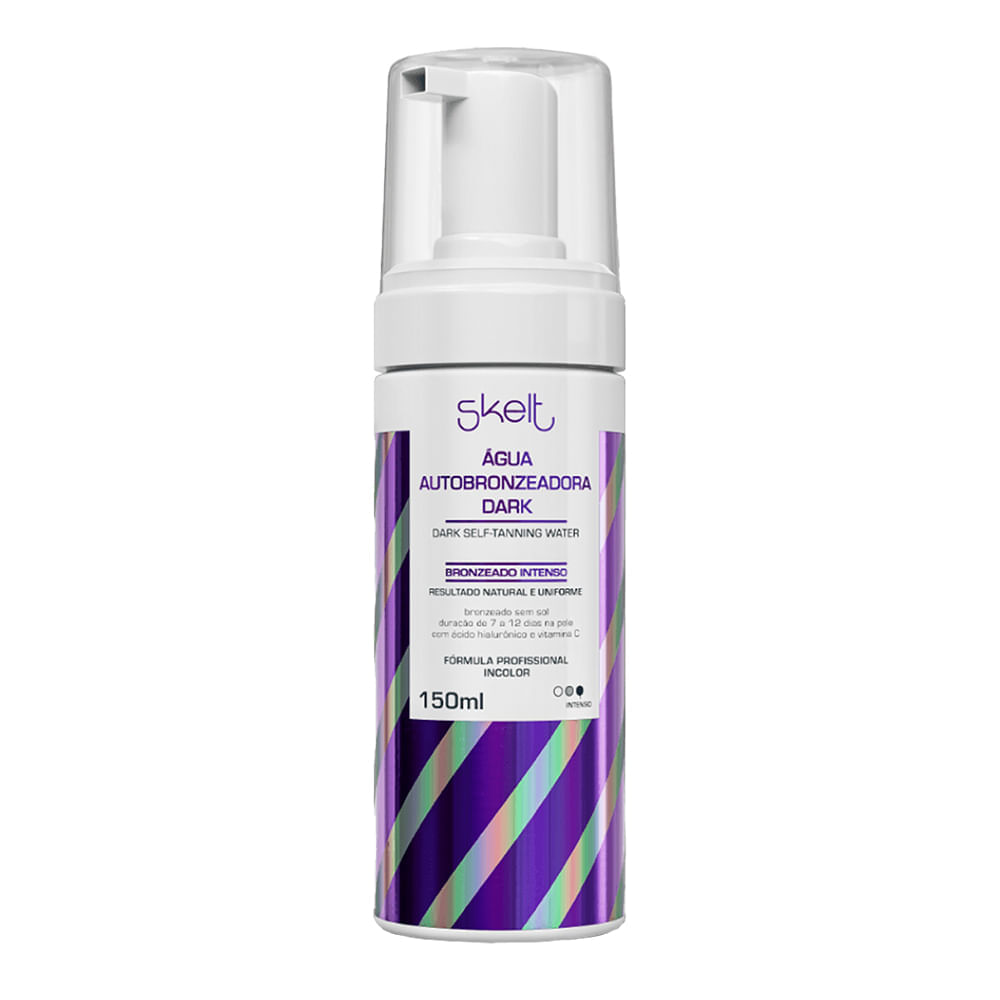 Água Autobronzeadora Dark Self-Tanning Water Skelt 150ml