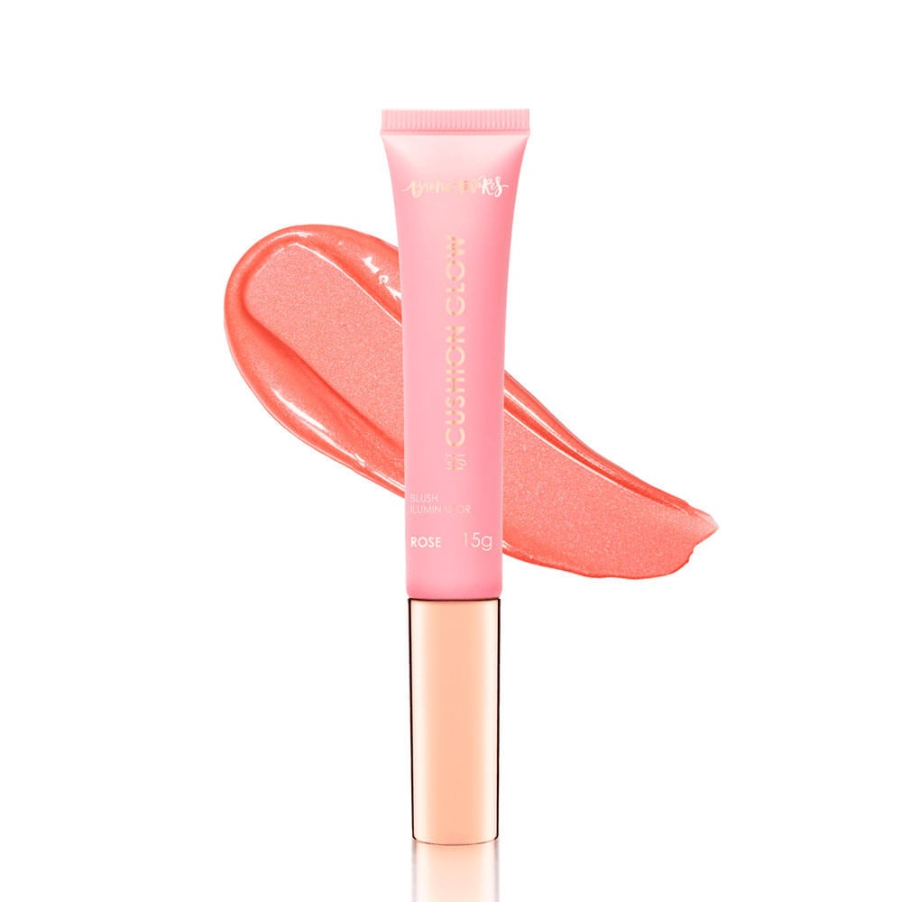 Iluminador BT Cushion Glow Bruna Tavares 15g Cor Rose