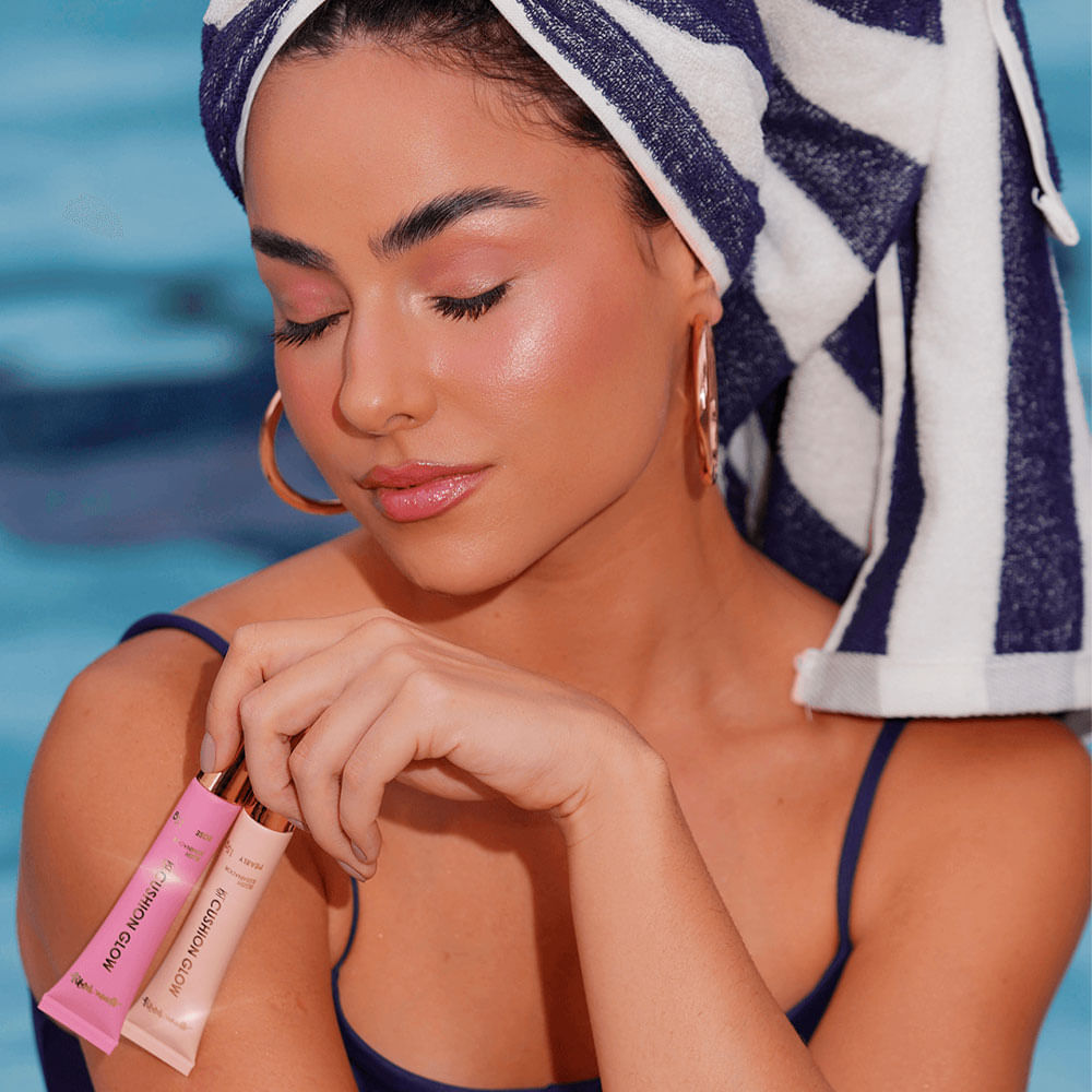 Iluminador BT Cushion Glow Bruna Tavares 15g Cor Rose