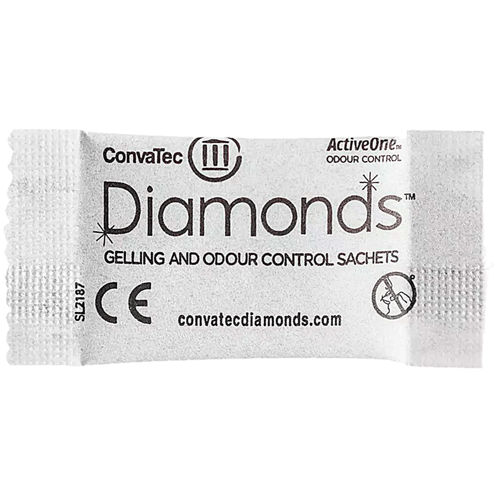 Sachê Gelificante para Controle de Odor Diamonds Convatec Esenta Unidade
