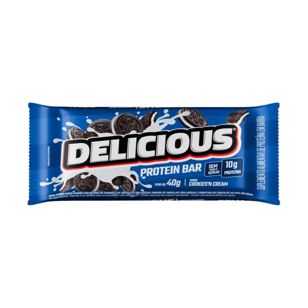 Protein Bar FTW Delicious Cookies 'N Cream 40g