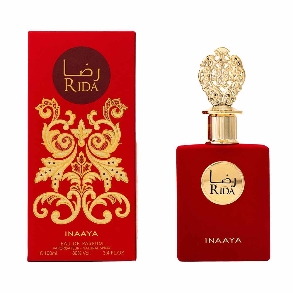 Perfume Árabe Feminino Rida Red Eau de Parfum Inaaya 100ml