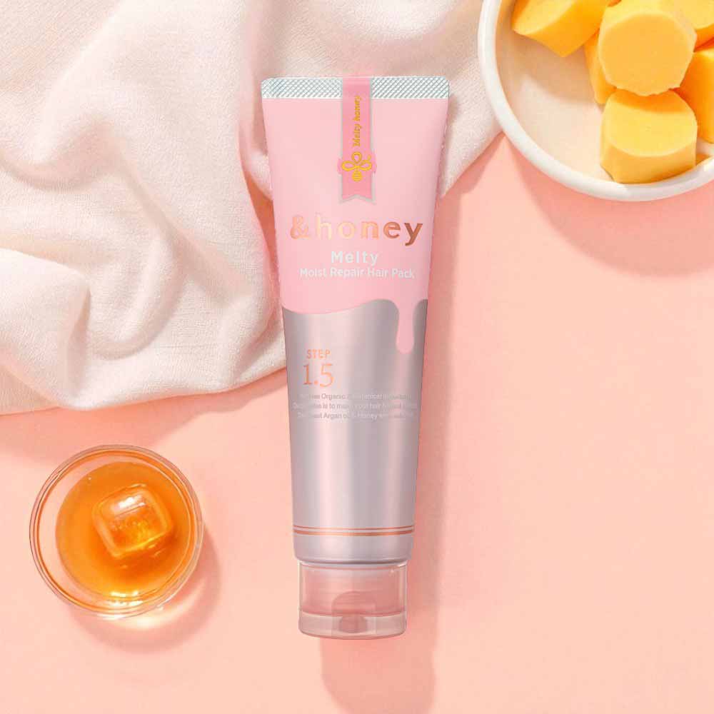 Tratamento Capilar Deep Melty Moist Repair Hair Pack &honey 130g