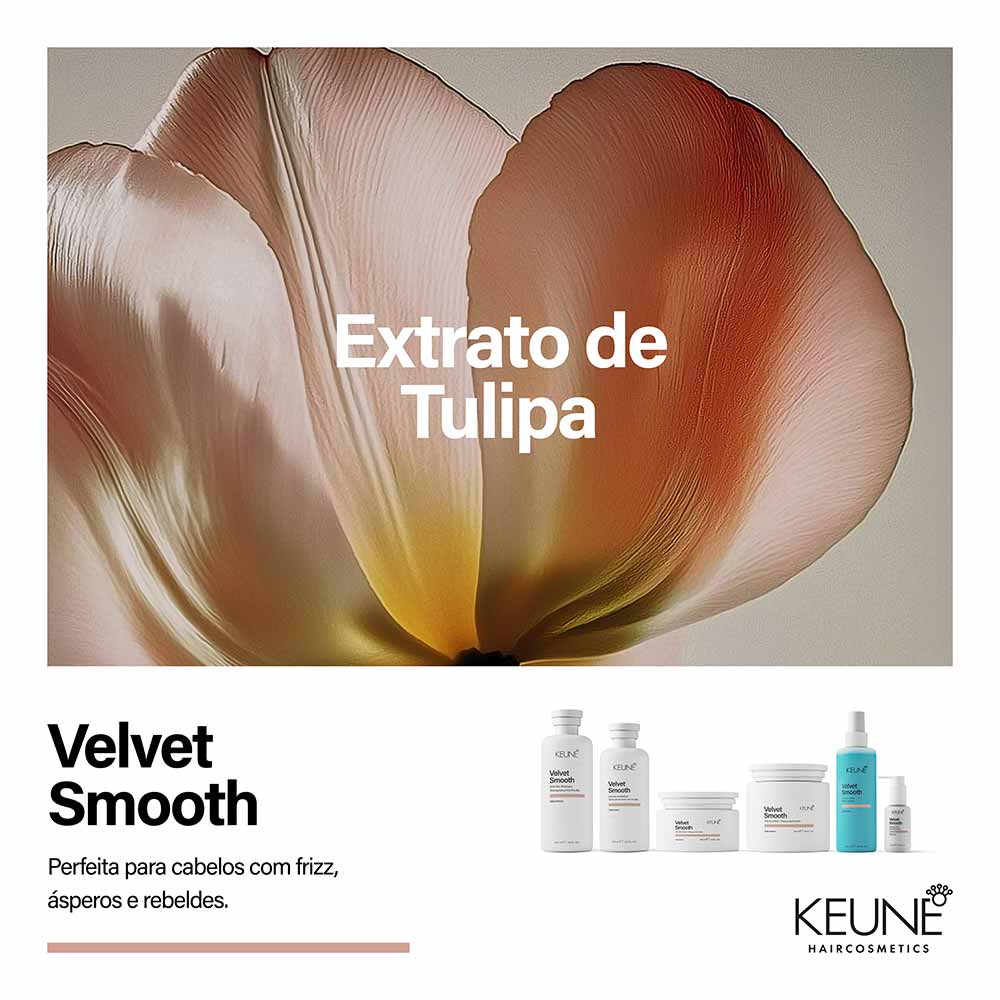 Máscara de Tratamento Velvet Smooth Keune 50ml