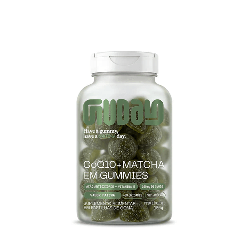 CoQ10 + Matcha Em Gummies Guday 60 Gomas