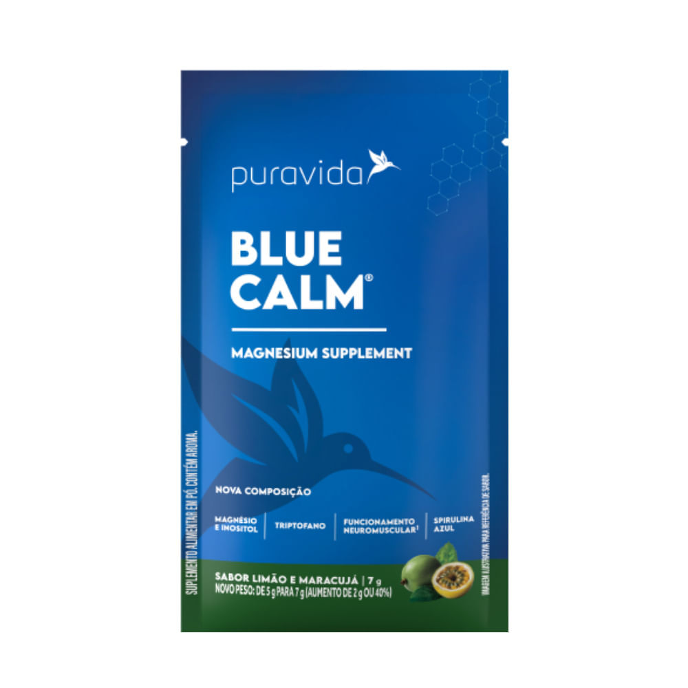 Blue Calm Puravida Limão e Maracujá 7g
