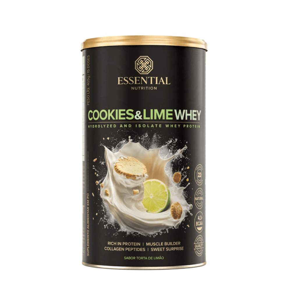 Whey Essential Nutrition Cookies & Lime 405g