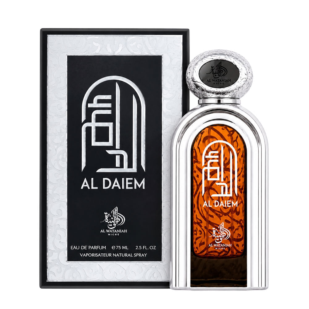 Perfume Unissex Árabe Al Daiem Eau de Parfum Al Wataniah 75ml
