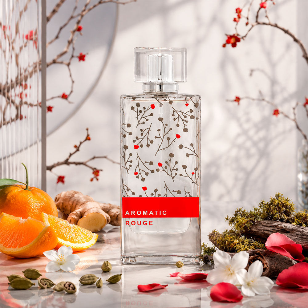 Perfume Feminino Árabe Aromatic Rouge Eau de Parfum Maison Alhambra 100ml