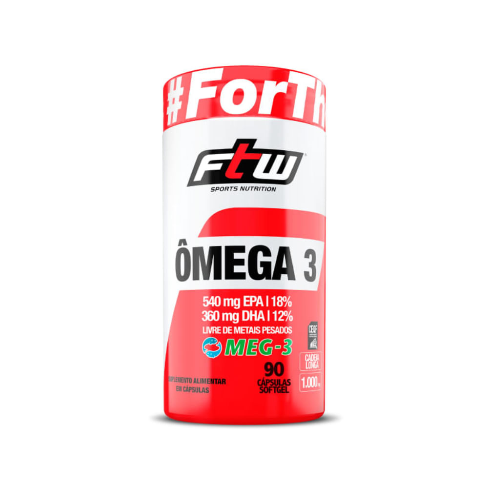 Ômega 3 Meg-3 FTW 90 Cápsulas