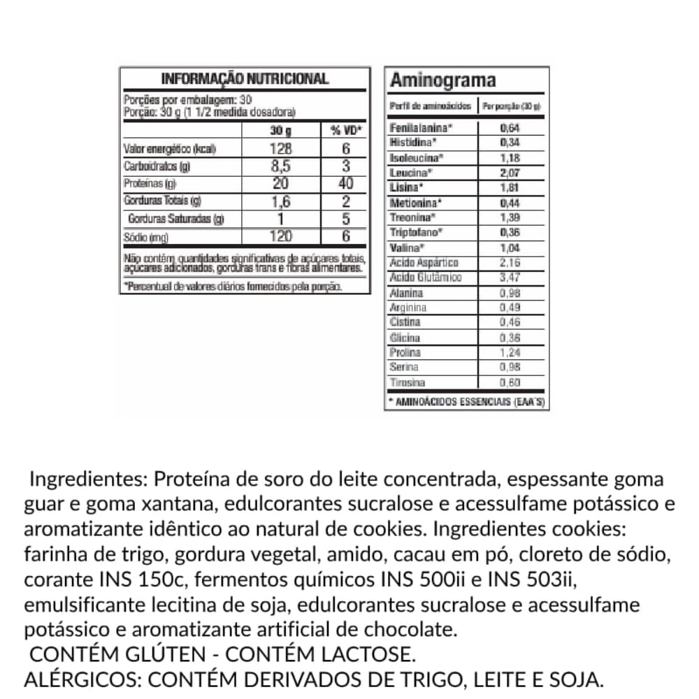 100% Whey Protein FTW Cookies 900g