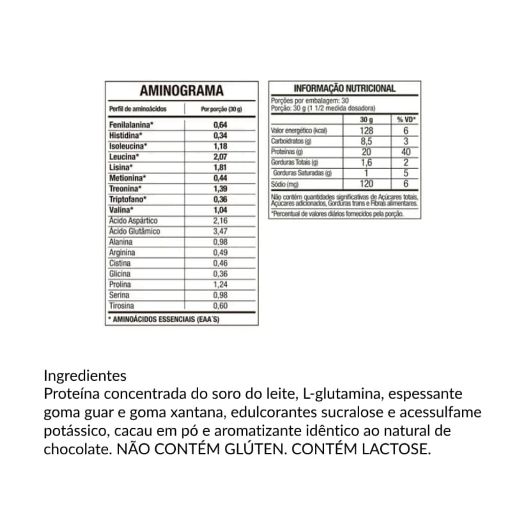 100% Whey Protein FTW Chocolate 900g