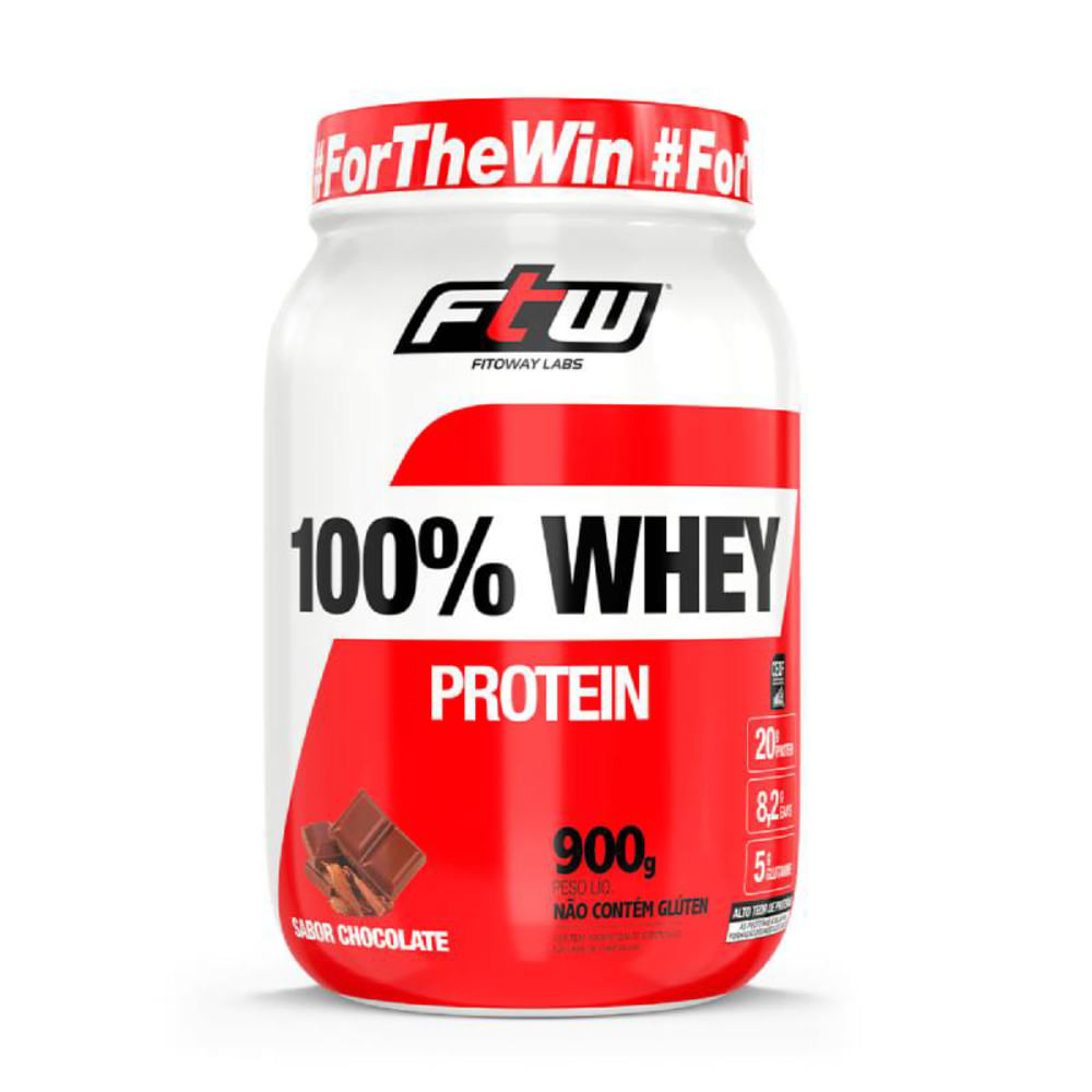 100% Whey Protein FTW Chocolate 900g