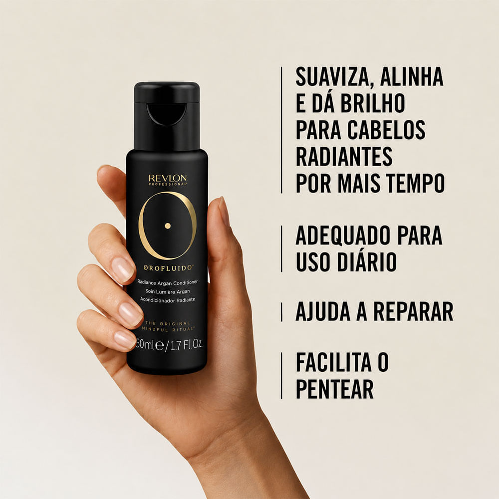 Condicionador Orofluido Radiance Argan Revlon 50ml