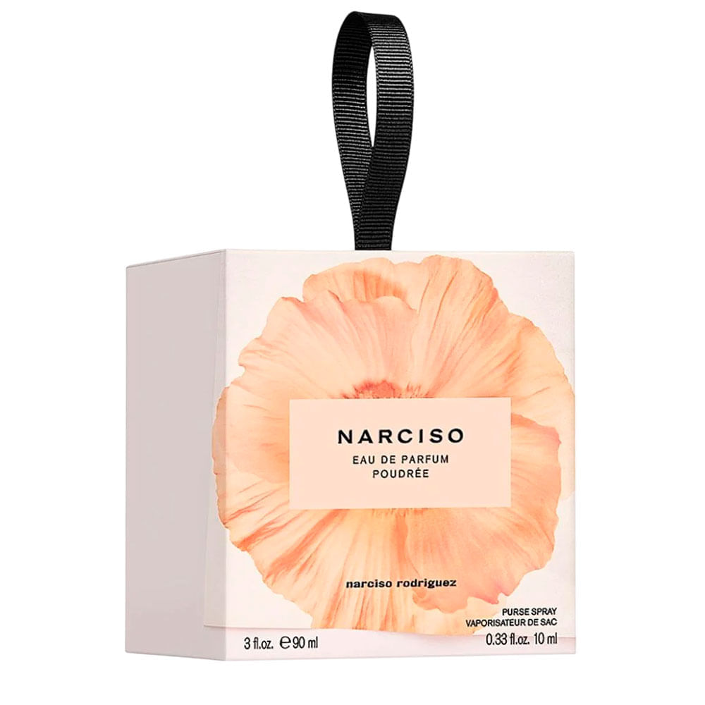 Kit Narciso Rodriguez Poudrée Feminino Eau de Parfum 90ml + Miniatura 10ml