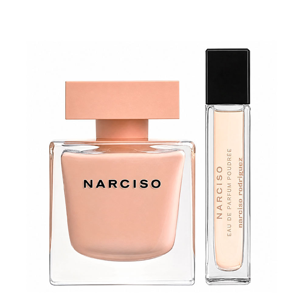 Kit Narciso Rodriguez Poudrée Feminino Eau de Parfum 90ml + Miniatura 10ml