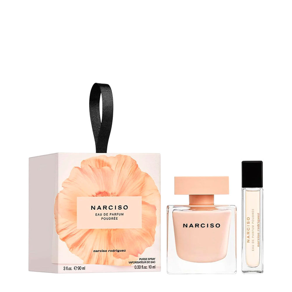 Kit Narciso Rodriguez Poudrée Feminino Eau de Parfum 90ml + Miniatura 10ml