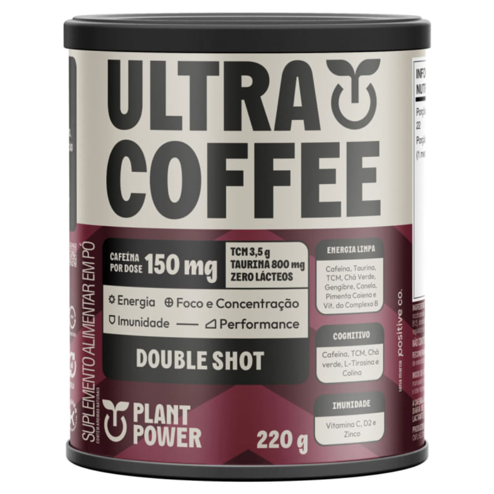 Ultracoffee Plant Power Double Shot 220g
