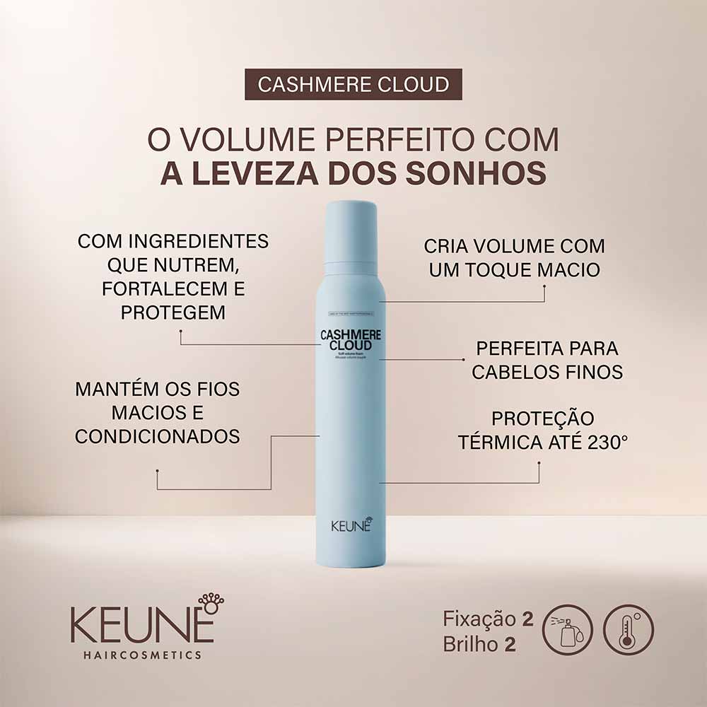 Spray Líquido Cashmere Cloud Keune Style 200ml