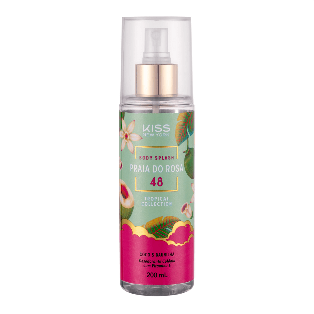 Body Splash Praia Do Rosa 48 Kiss New York 200ml