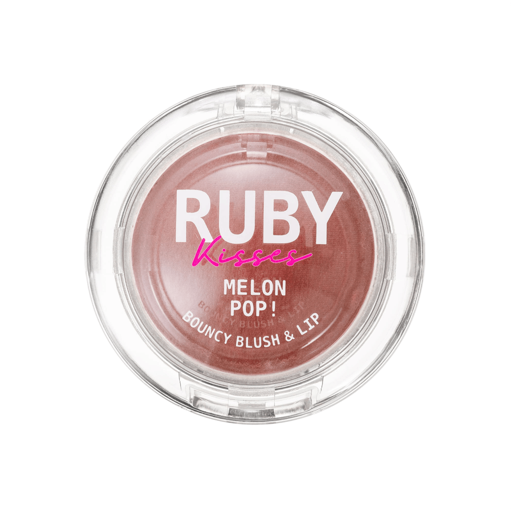 Blush & Lip Bouncy Ruby Kisses Cor Mauve Pop