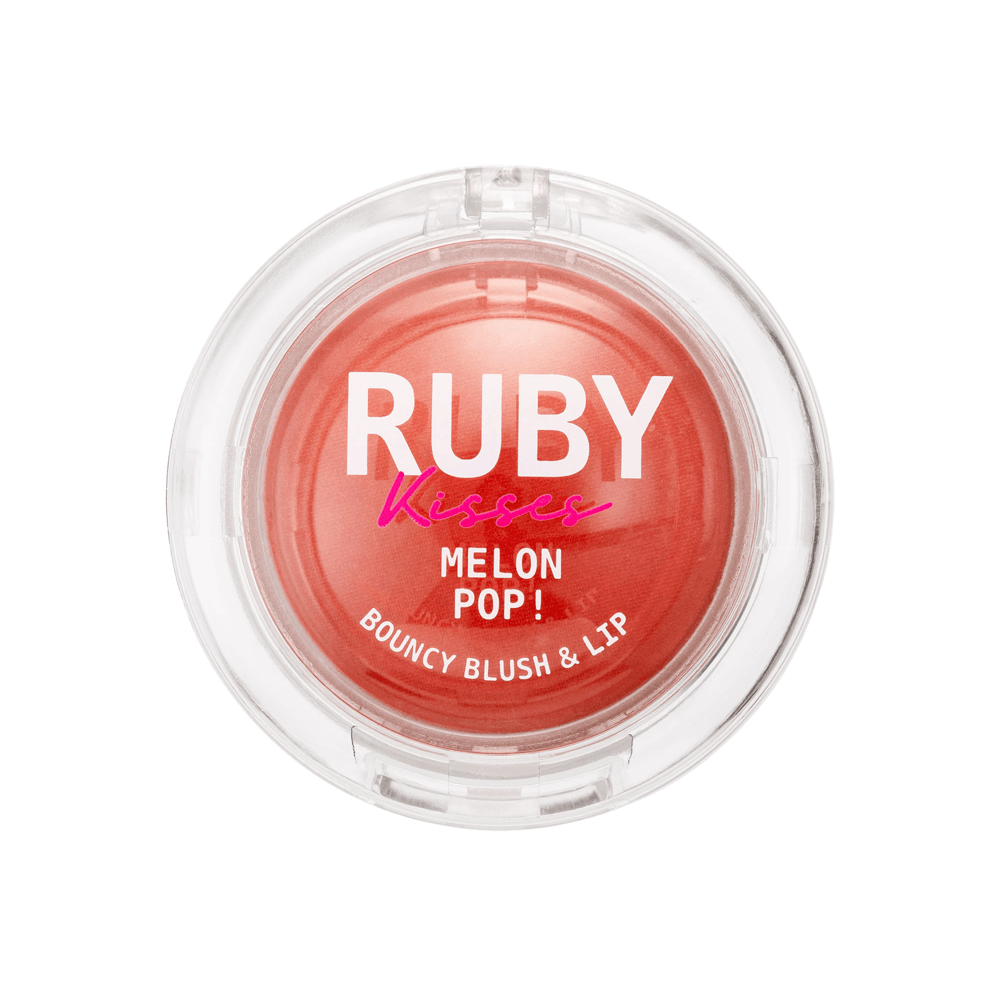 Blush & Lip Bouncy Ruby Kisses Cor Peach Pop