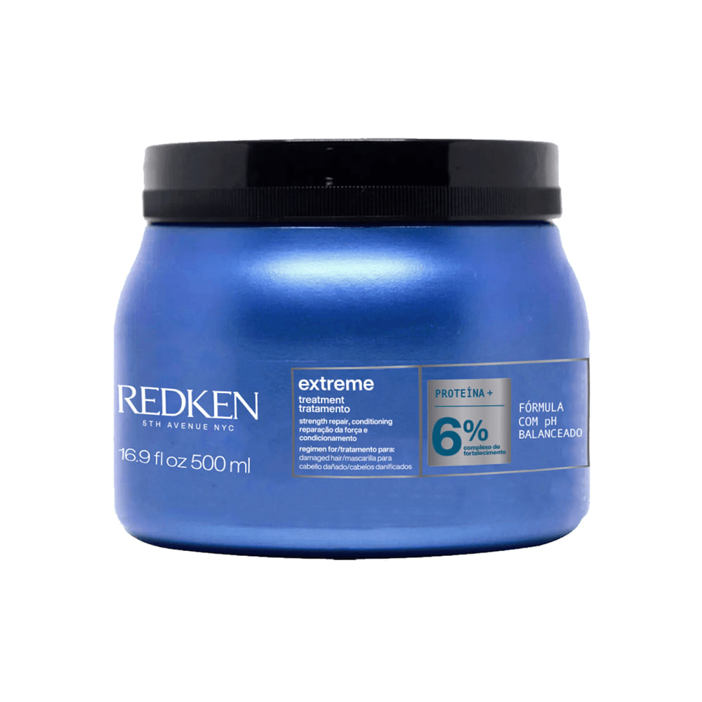 Máscara de Reconstrução Para Cabelos Danificados Redken Extreme 500ml