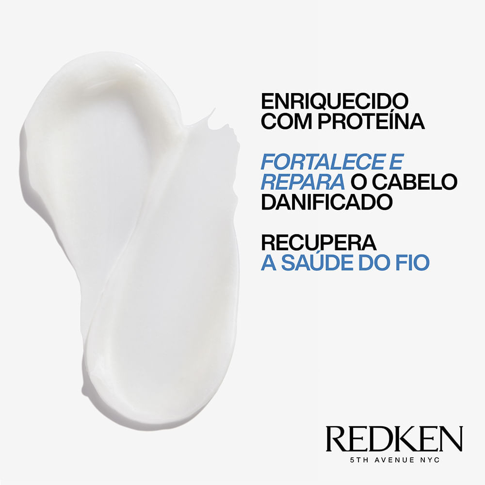 Máscara de Reconstrução Para Cabelos Danificados Redken Extreme 500ml