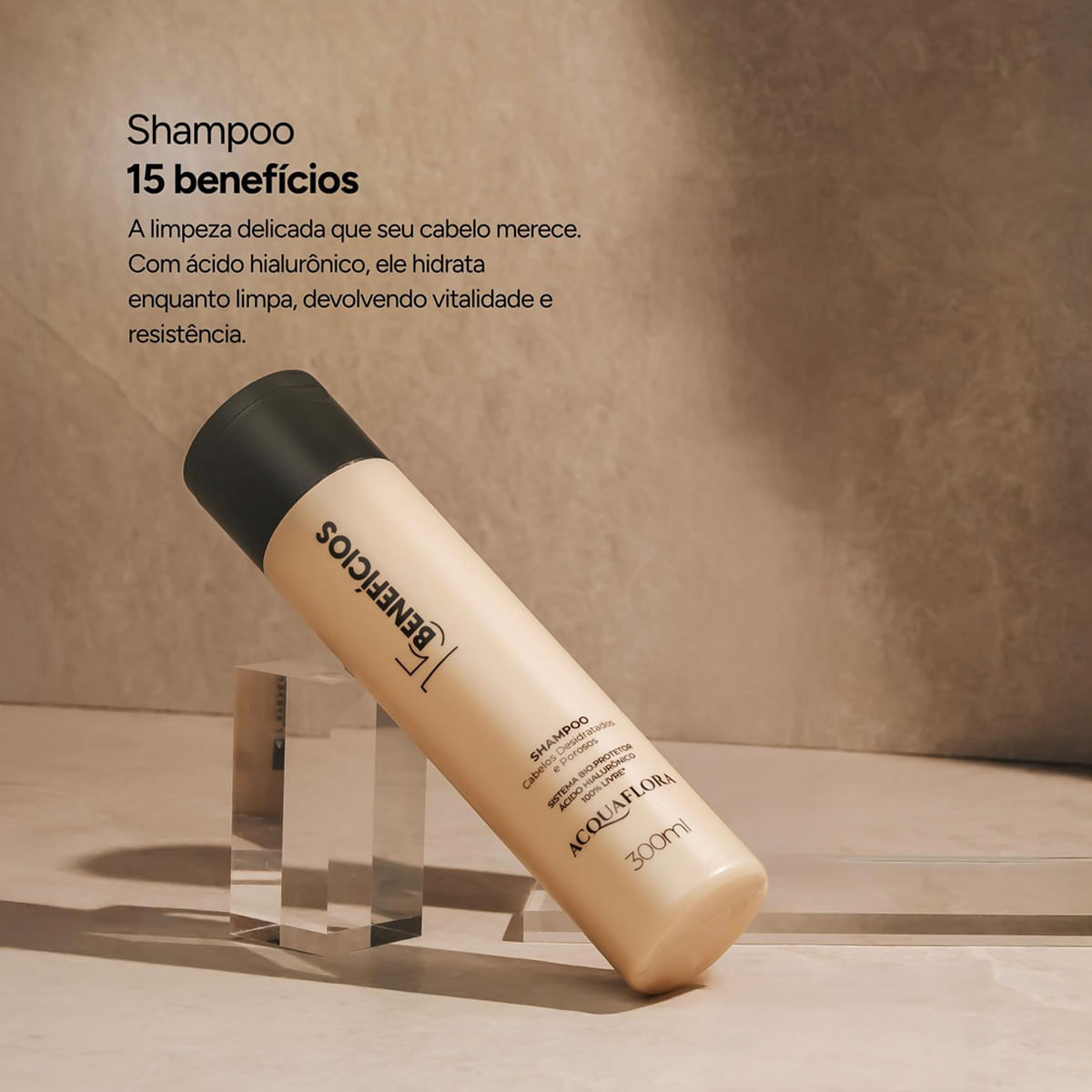 Shampoo 15 Benefícios Acquaflora 300ml