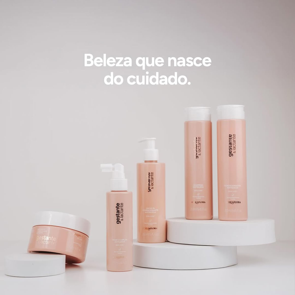 Tônico Capilar Antiqueda Gestante e Lactante Acquaflora 130ml