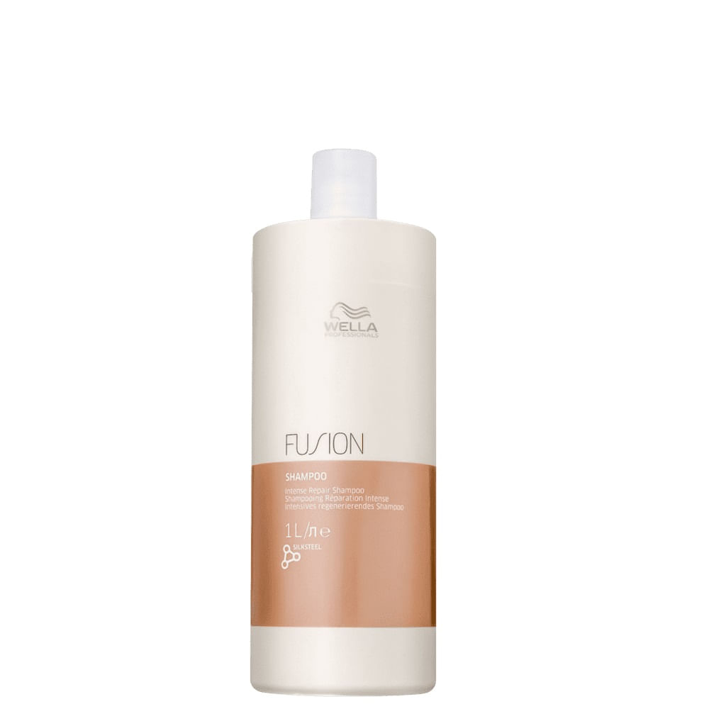 Kit Shampoo Fusion Wella Professionals 1L 2 Unidades