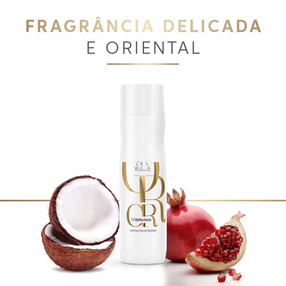 Kit Shampoo Oil Reflections Wella Professionals 250ml 2 Unidades