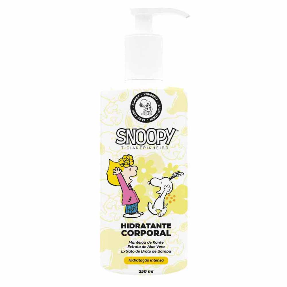 Hidratante Corporal Snoopy Cia Beauty 250ml