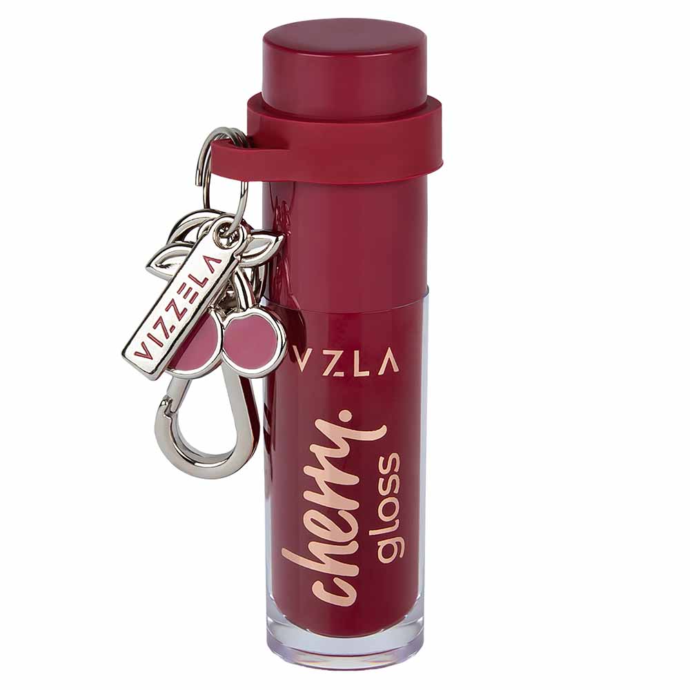Gloss Labial Vizzela 6ml Cor Cherry