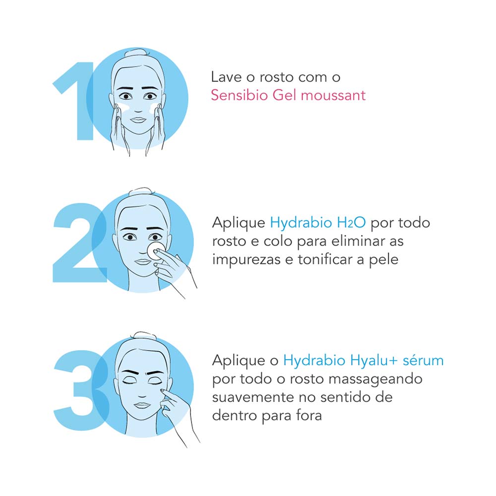 Sérum Facial Anti-Idade Hydrabio Hyalu+ Bioderma 30ml